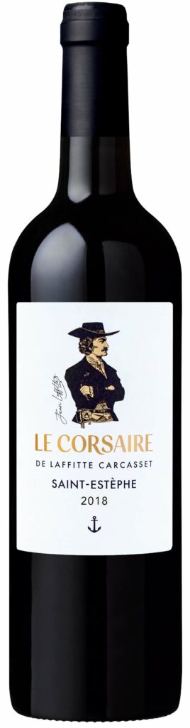 Hubert de Boüard Château Laffitte Carcasset Le Corsair vin Saint Estèphe