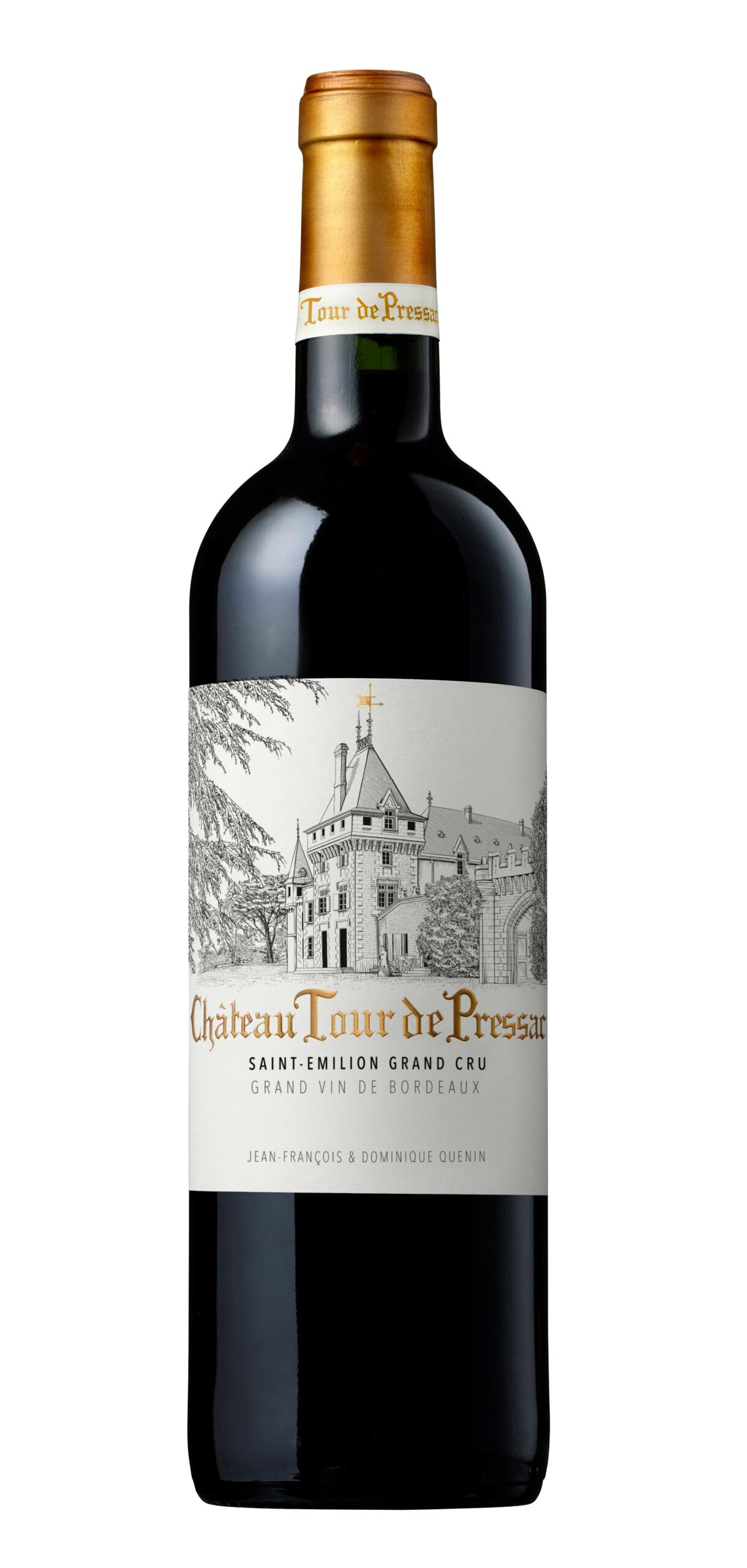 Hubert de Boüard Château TOUR DE PRESSAC vin